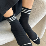 GIRLFRIEND Socks BLACK