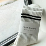 BOYFRIEND socks CLASSIC WHITE