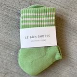 GIRLFRIEND socks GREEN LEAF