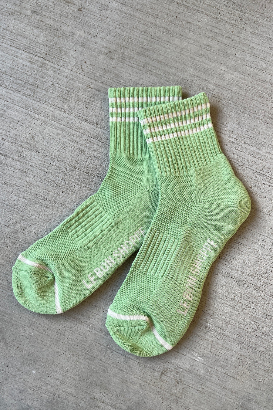 GIRLFRIEND socks GREEN LEAF