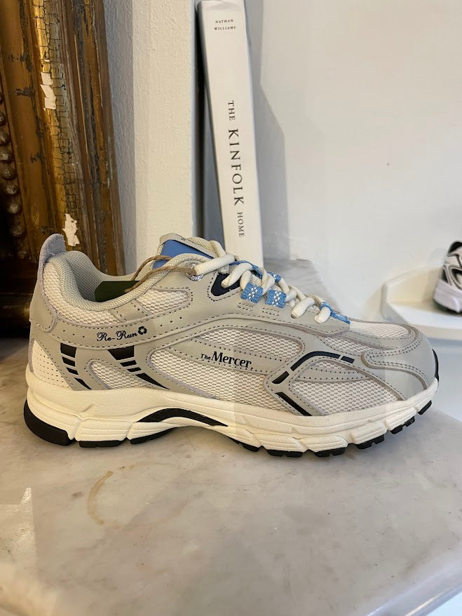 MERCER Re-run Nappa Grey/blue