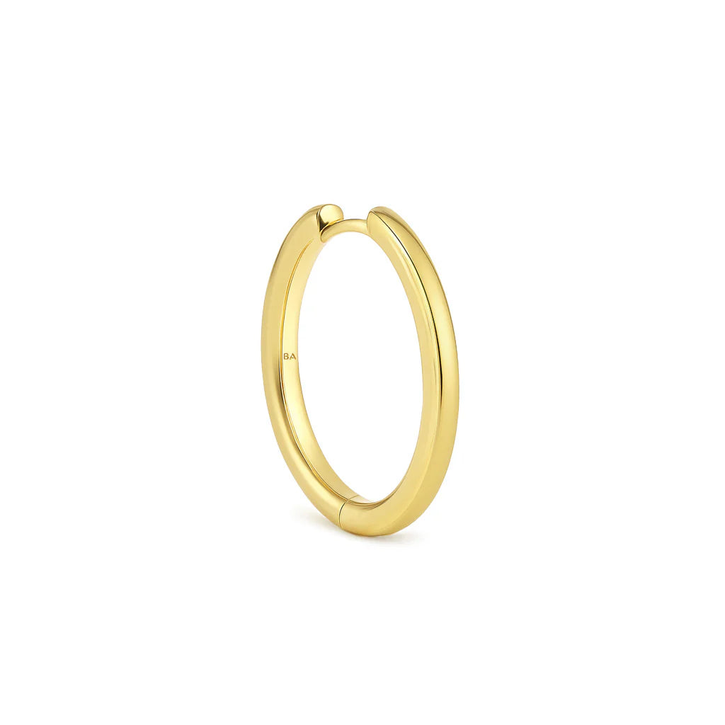 IVA M Earring 20mm GOLD
