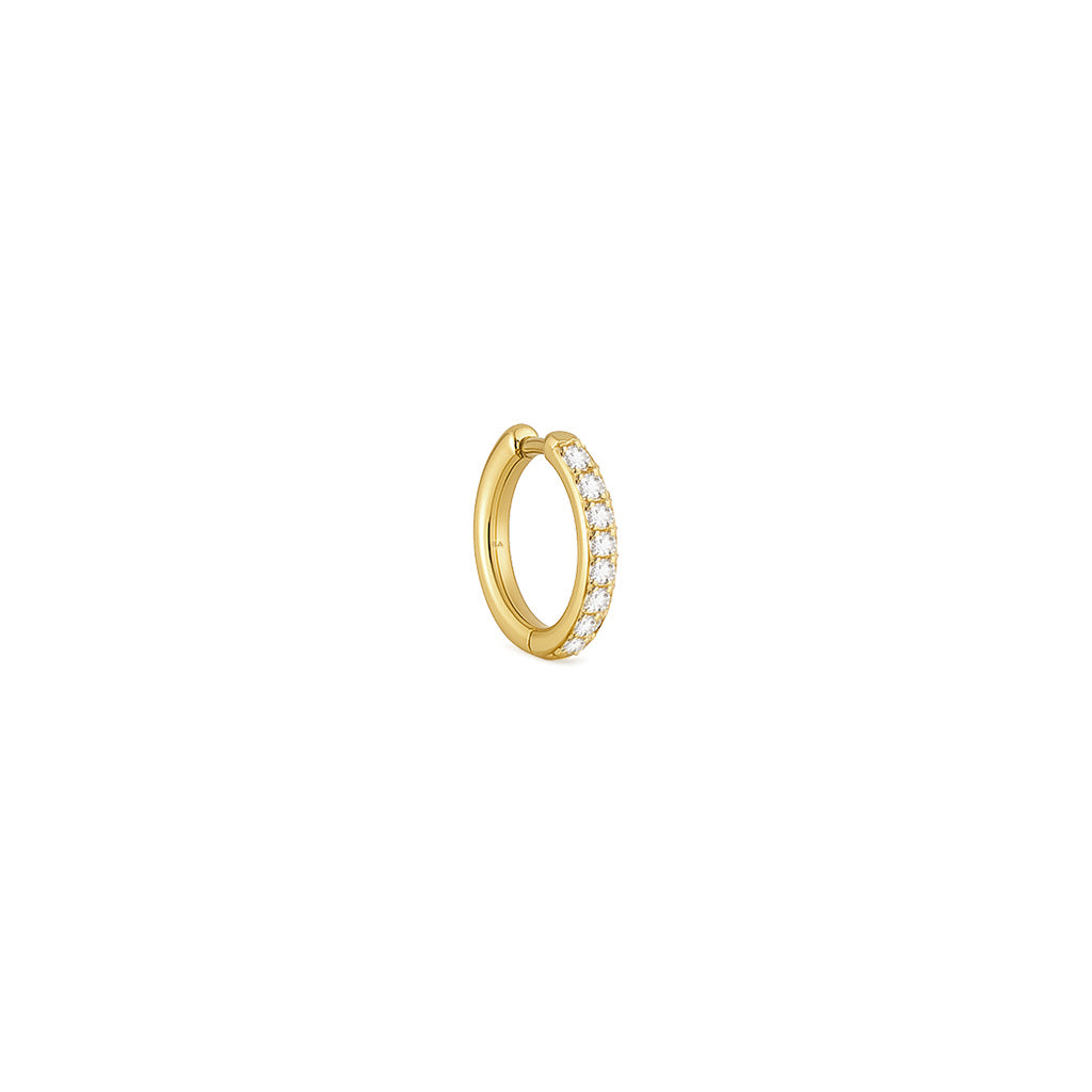 IVY XS Diamond Earring 11mm GOLD