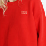IZU03A Sweater Court FRAISE VINTAGE