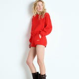 IZU03A Sweater Court FRAISE VINTAGE