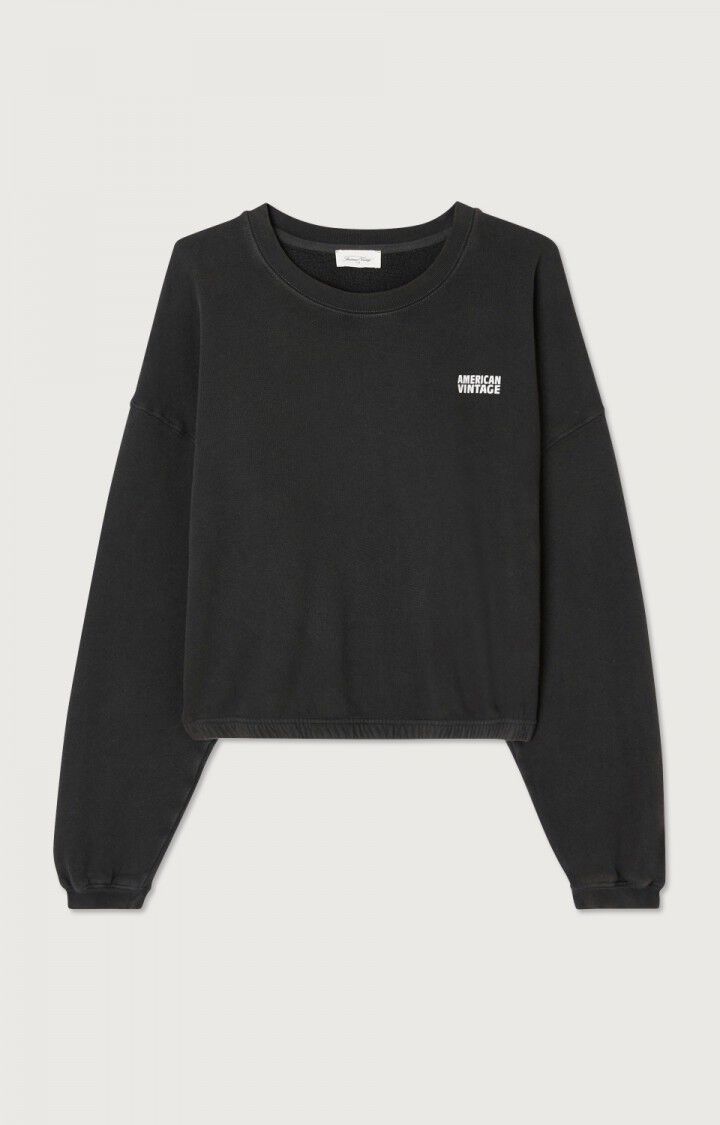 IZU03AH26 Sweater Court - Reglisse vintage