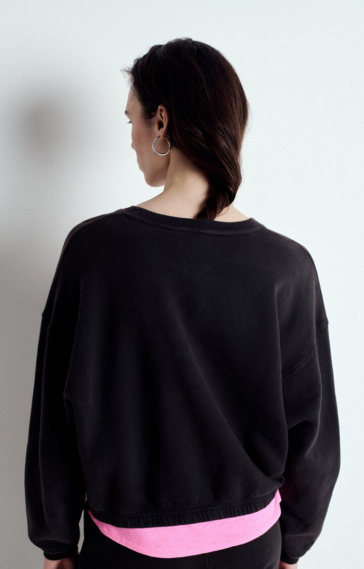 IZU03AH26 Sweater Court - Reglisse vintage