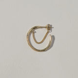 IN THE AIR earring 14K GP