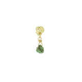 ISLAND STUD EMERALD Earring GP