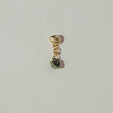 ISLAND STUD EMERALD Earring GP