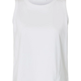 SLFESSENTIAL Boxy Tank Top Bright White
