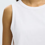 SLFESSENTIAL Boxy Tank Top Bright White