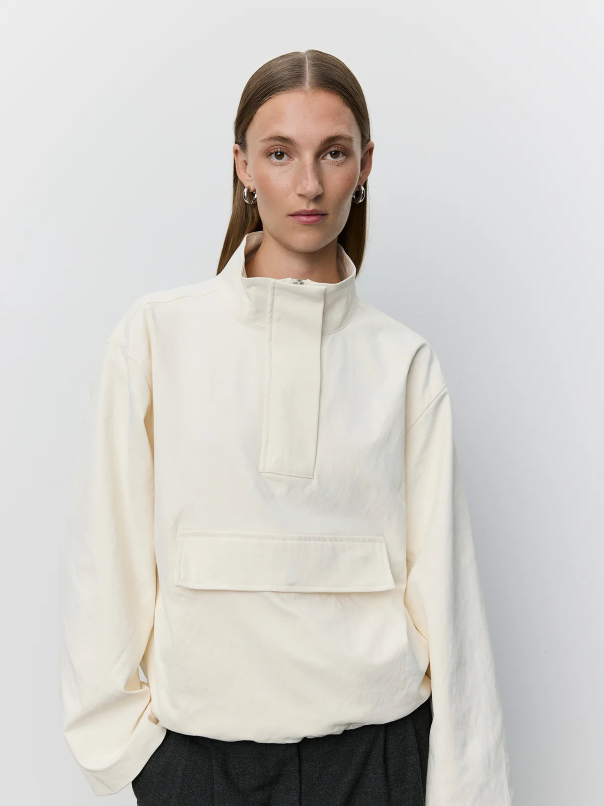 LAIKASW Half Zip Jacket - Cream