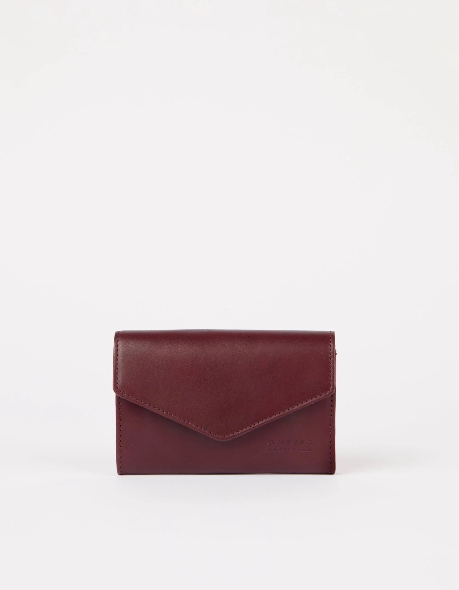 JO'S Purse - Dark Cherry Classic Leather