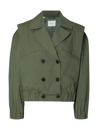 SLFSUTTON Casual bomber DEEP GREEN