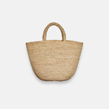 KAPITY MA Classic raffia basket bag small