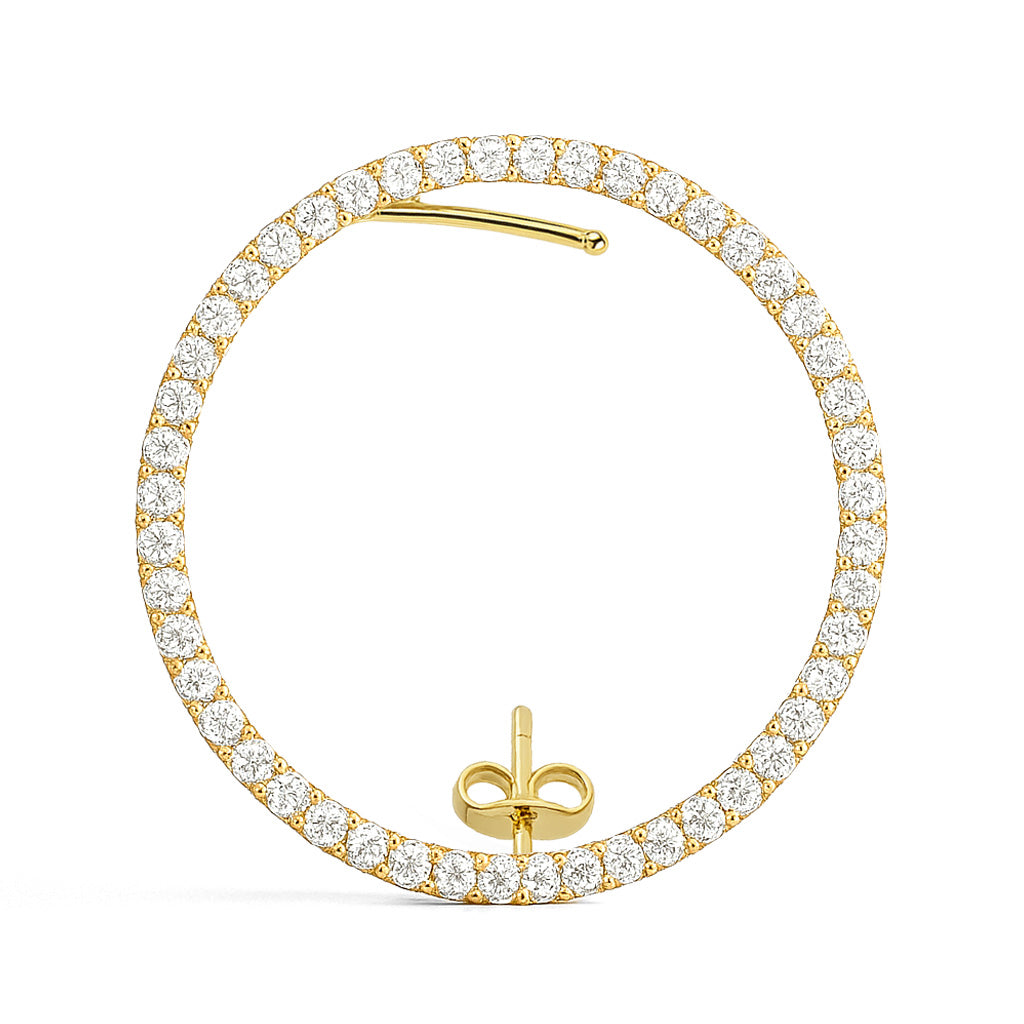 KAY Diamond RIGHT Earstud GOLD