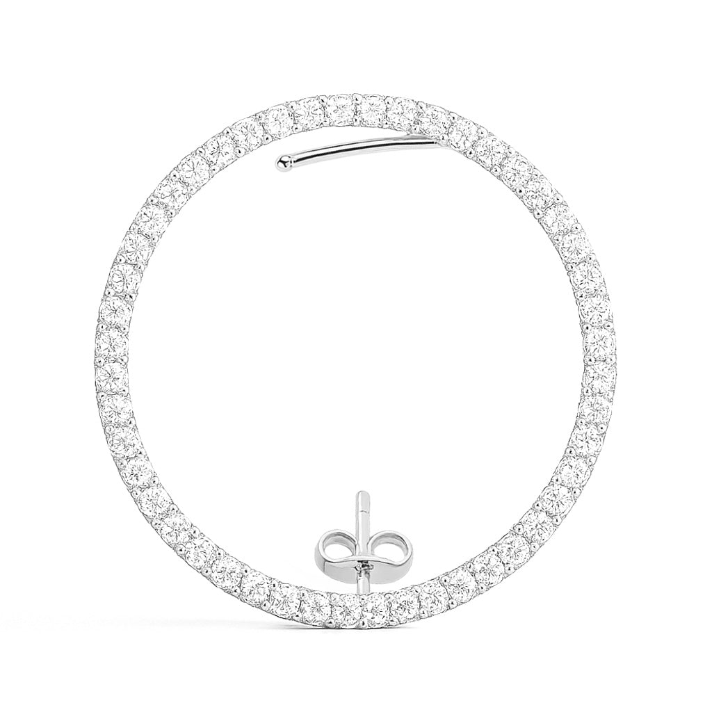KAY Diamond LEFT Earstud SILVER
