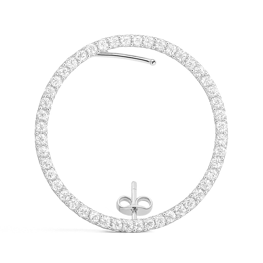 KAY Diamond RIGHT Earstud SILVER