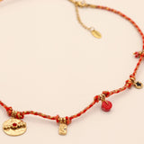 ELISA ketting ROOD