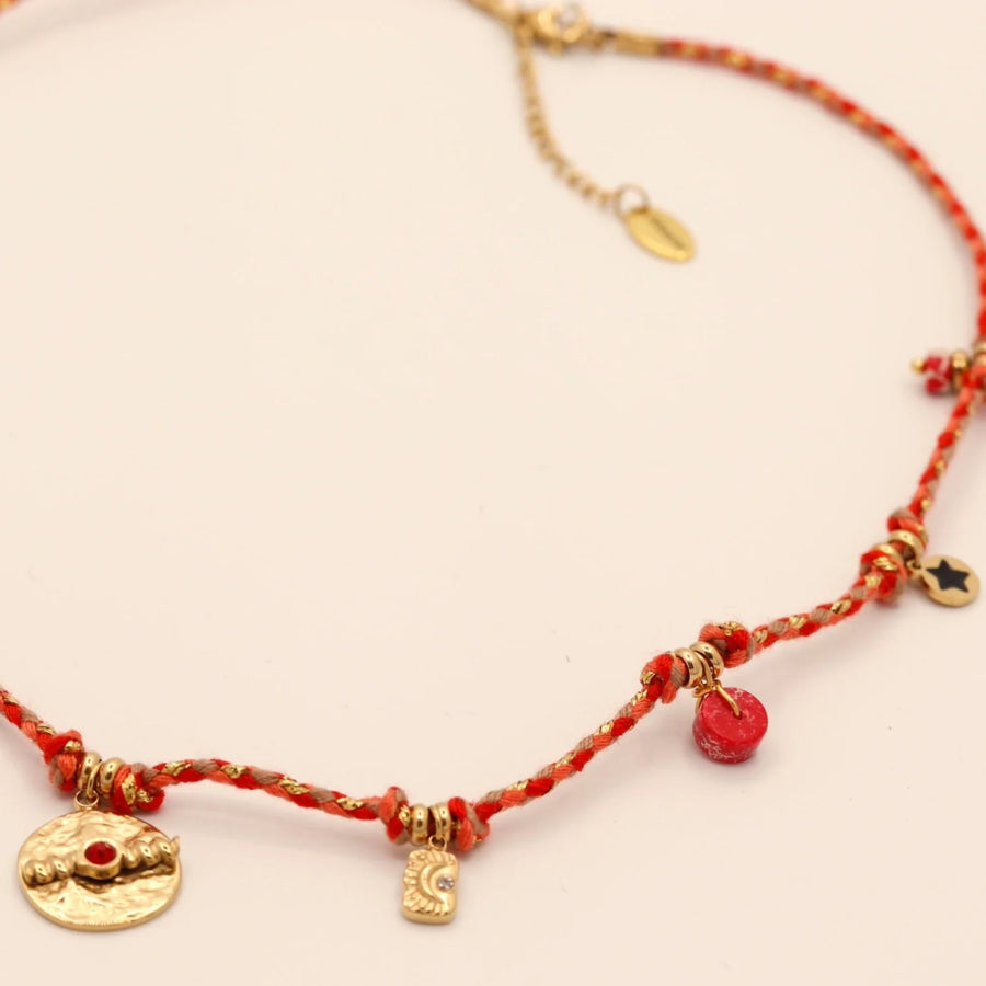 ELISA ketting ROOD
