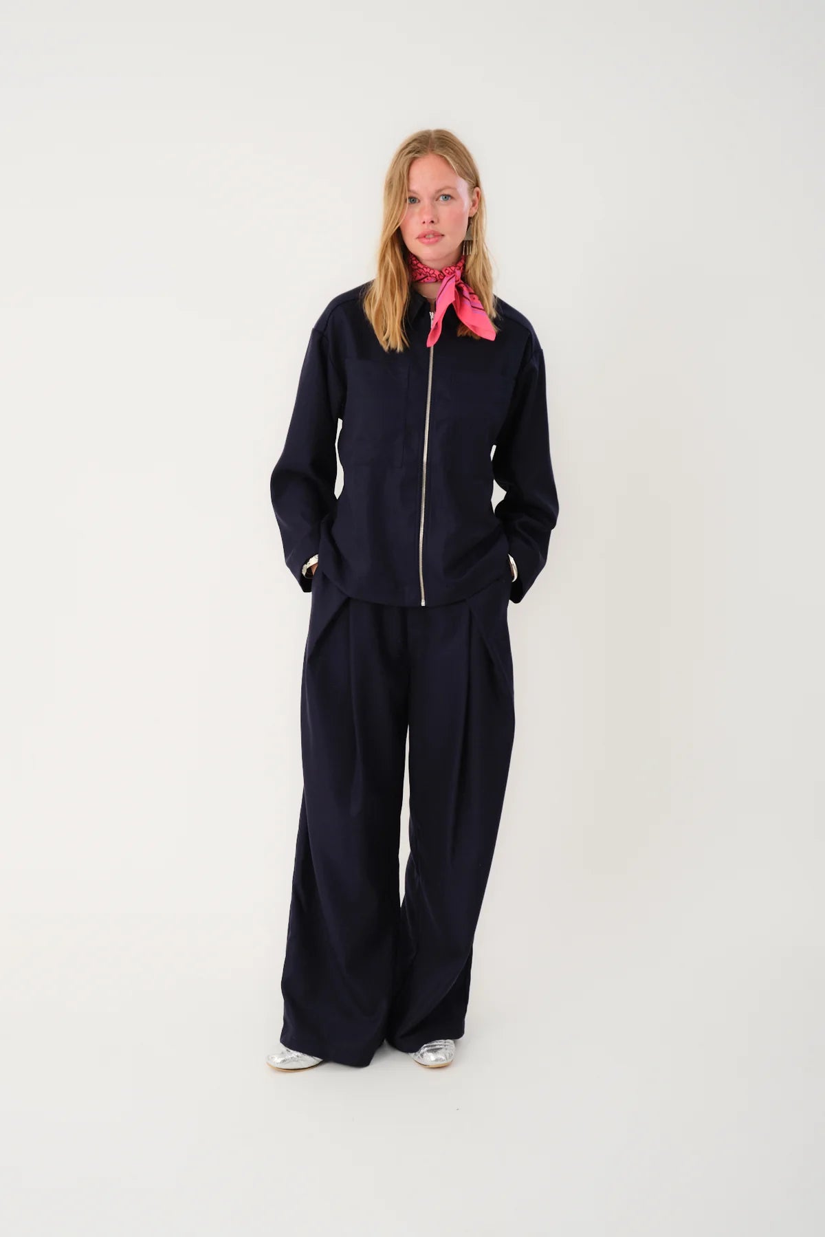 KHAI Jacket - Dark Blue