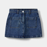 LEONA Skirt Denim Blue