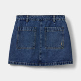 LEONA Skirt Denim Blue