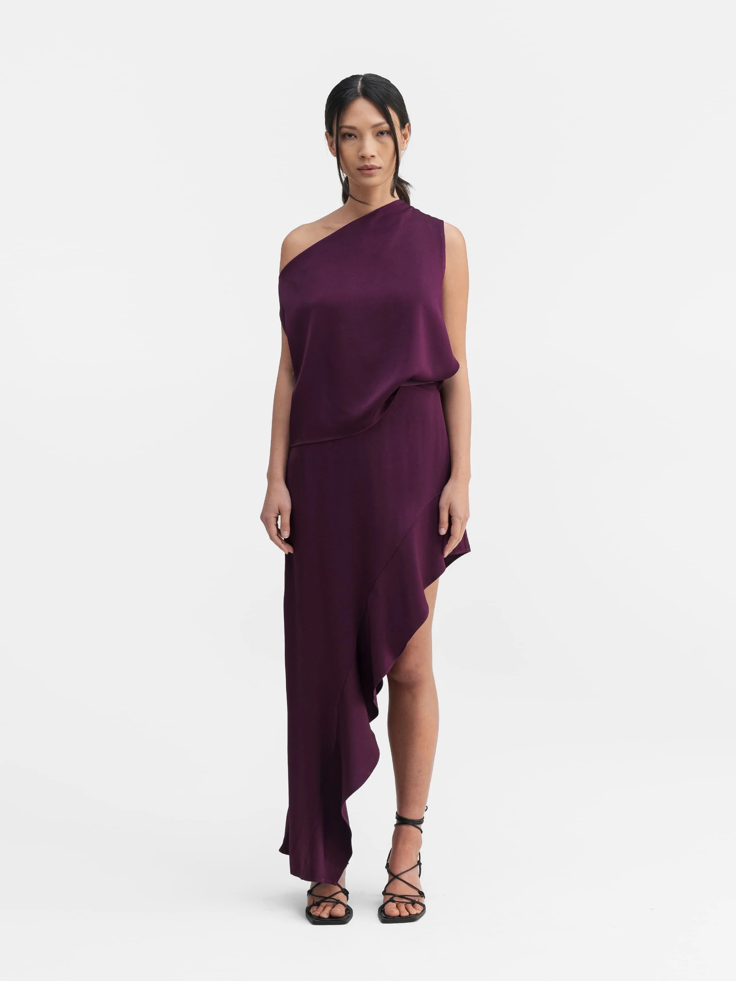 LACY Tank DARK BERRY