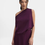 LACY Tank DARK BERRY