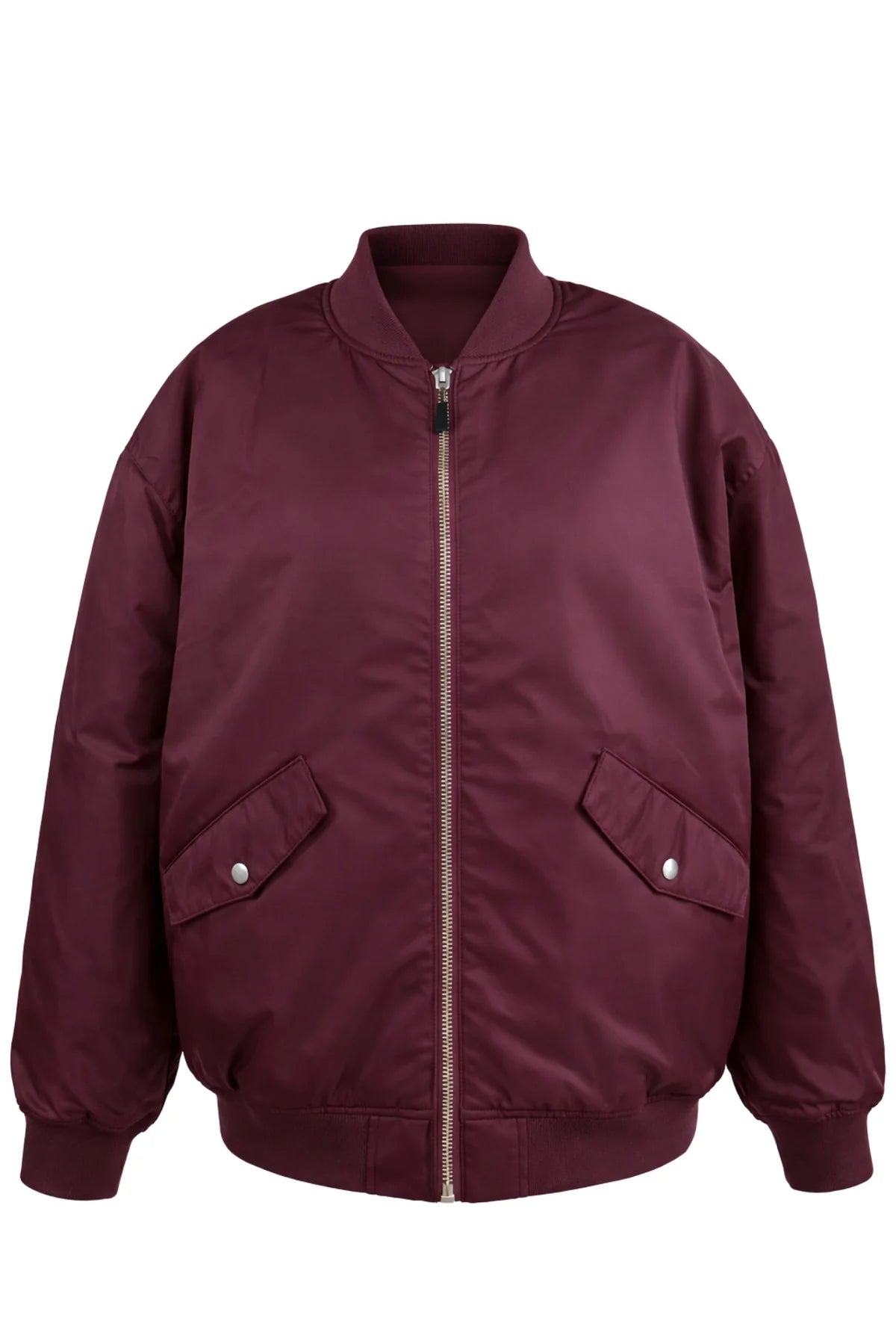 LILALL Bomber Jacket - Bordeaux