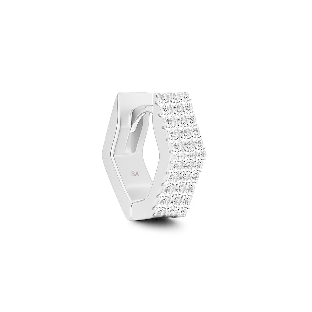 MAY Diamond Earring SILVER
