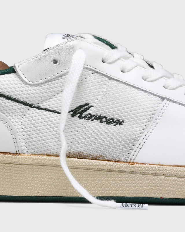 MERCER Re-tennis vintage White/Green