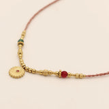 LOUISE ketting ROZE