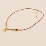 LOUISE ketting ROZE