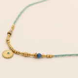 LOUISE ketting BLAUW