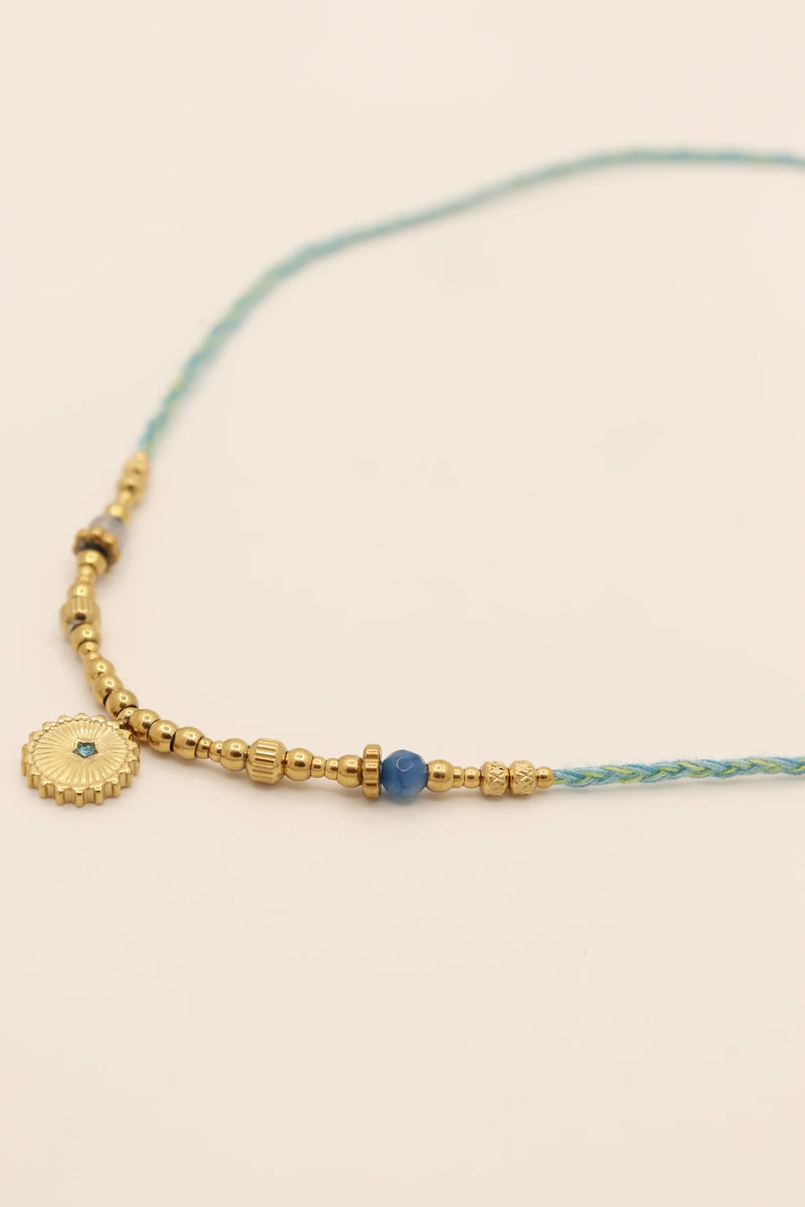 LOUISE ketting BLAUW