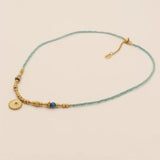 LOUISE ketting BLAUW