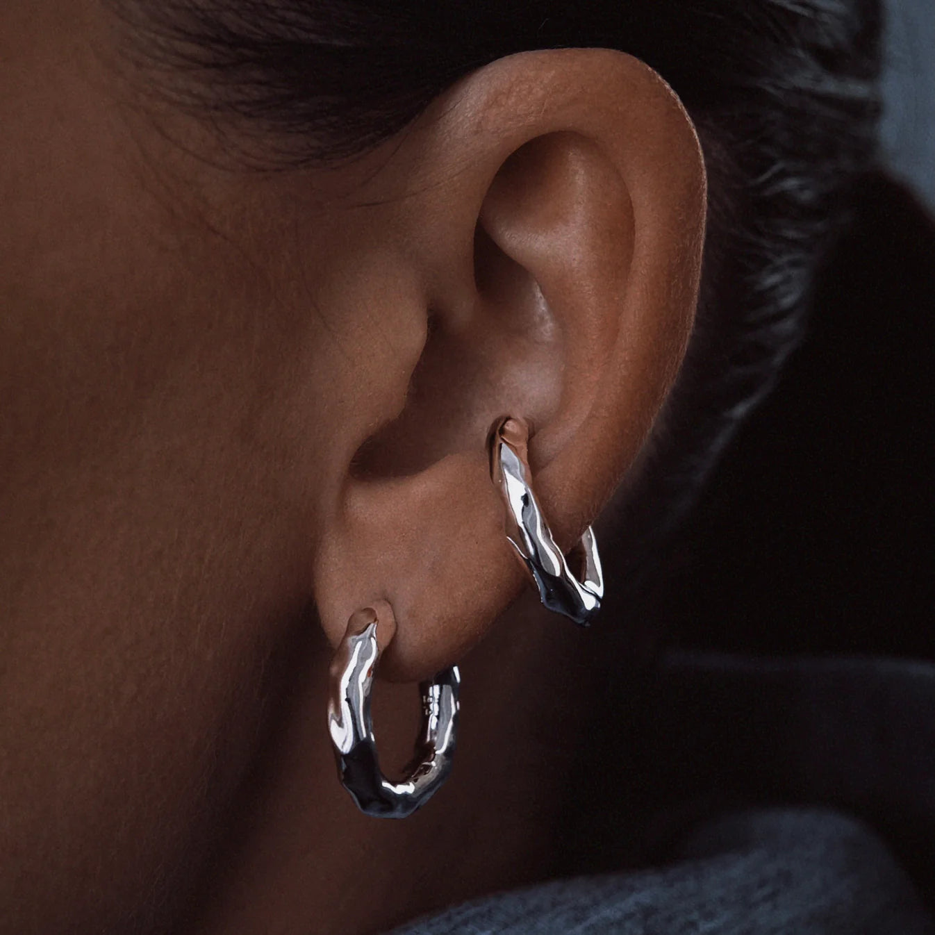 MOLTEN KOS Earcuff SILVER