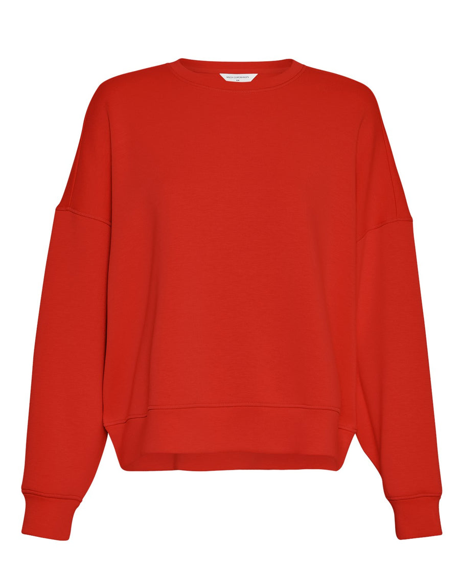 DALVINA Ima Q Sweatshirt FLAME SCARLET
