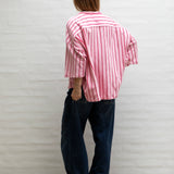 NARAM Oversized Shirt BABY PINK & SKI PATROL