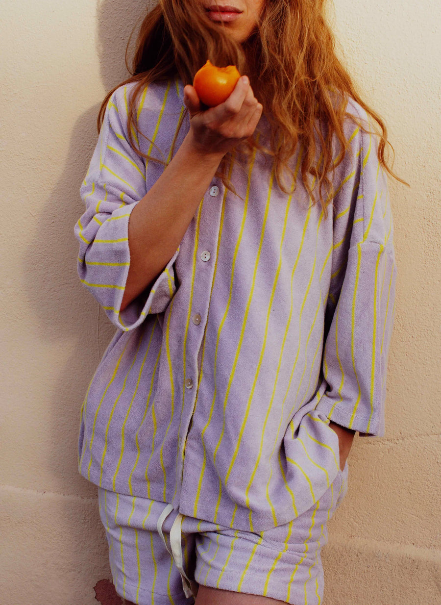 NARAM Oversized Shirt LILAC NEON