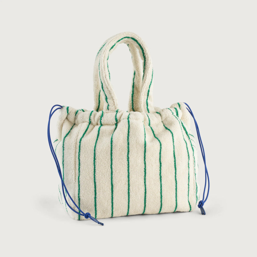 NARAM Handbag Small PURE WHITE & GRASS