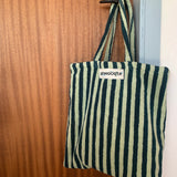 NARAM Totebag SEA FOAM & DEEP TEAL