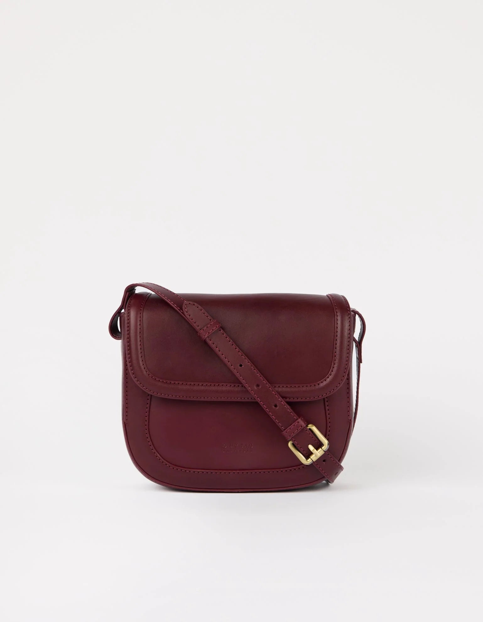 NINA Bag - Dark Cherry Classic Leather