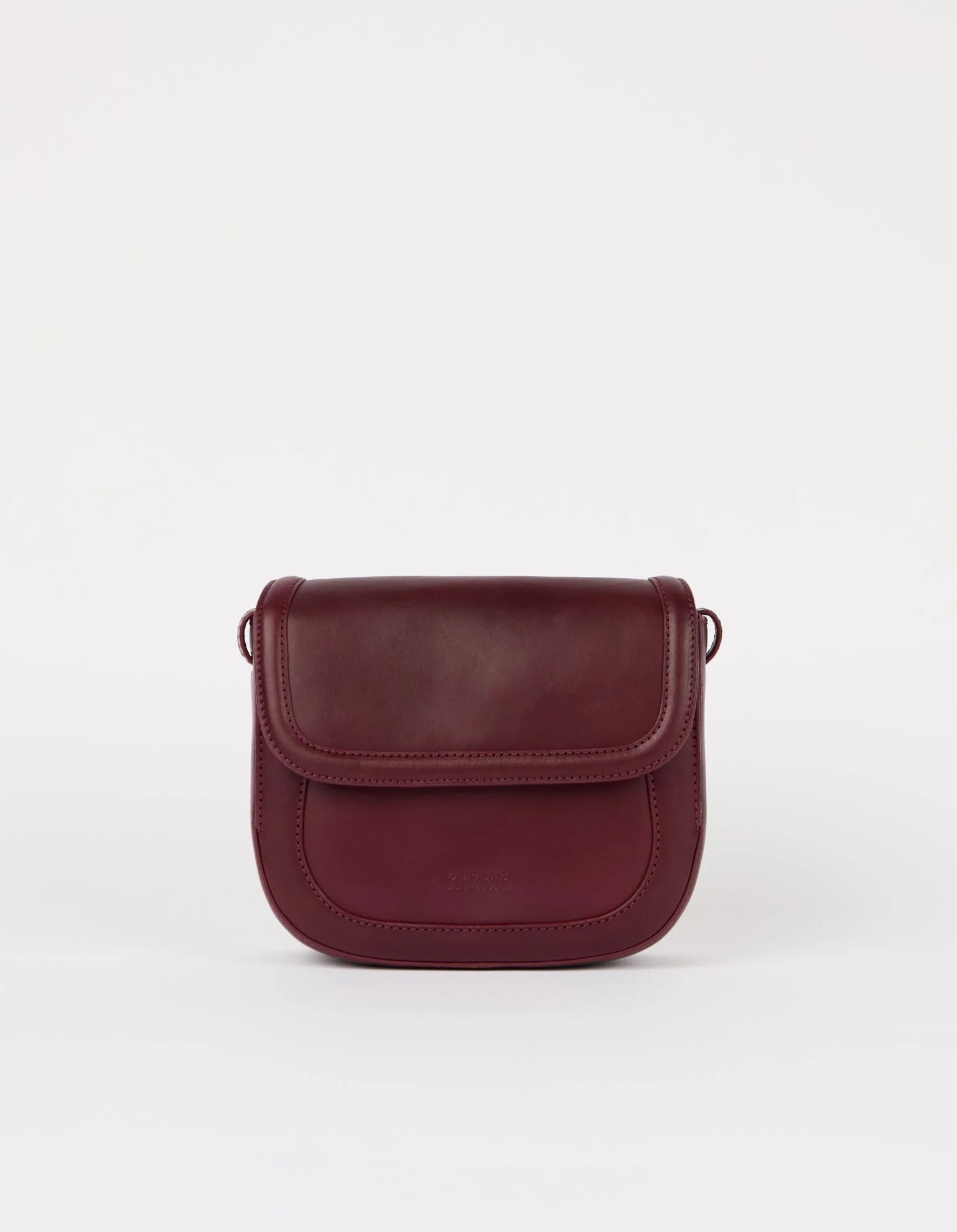 NINA Bag - Dark Cherry Classic Leather