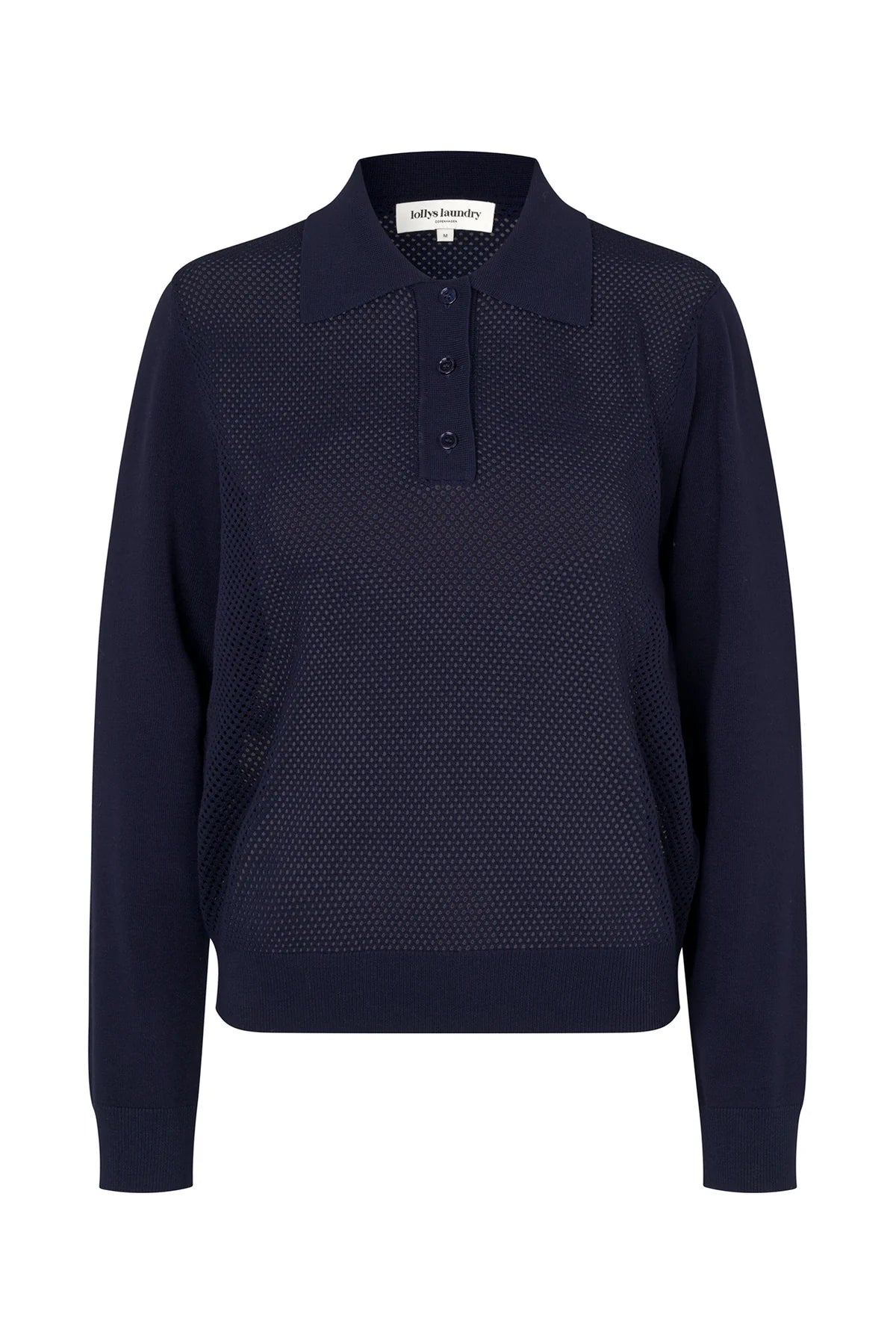 OPALL Polo Knit - Dark Blue