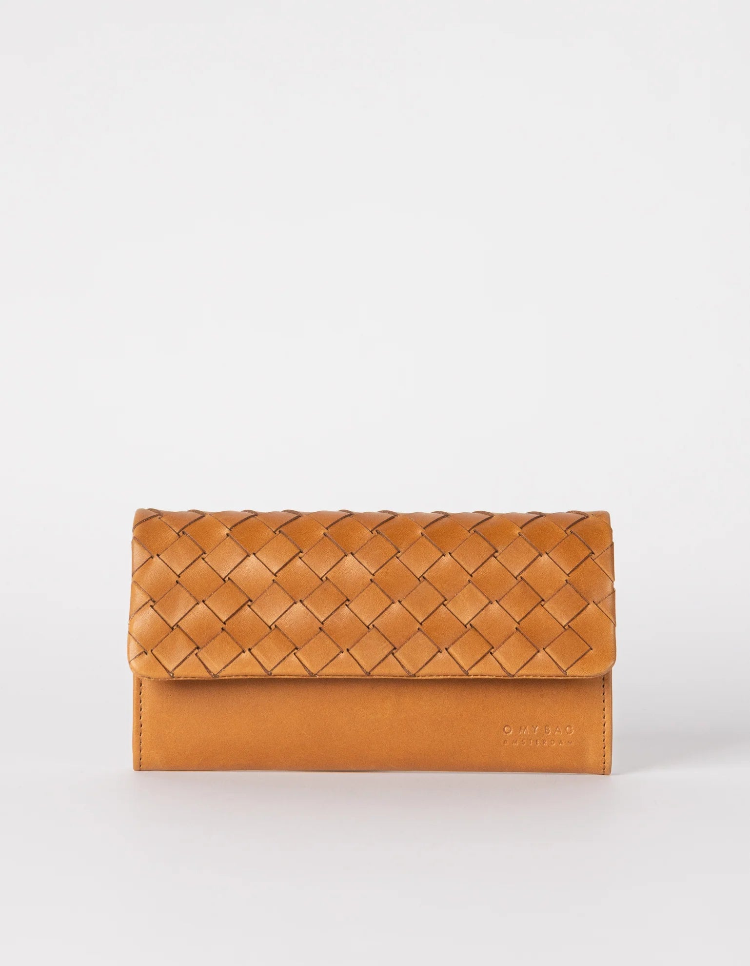 PAU'S Pouch COGNAC WOVEN