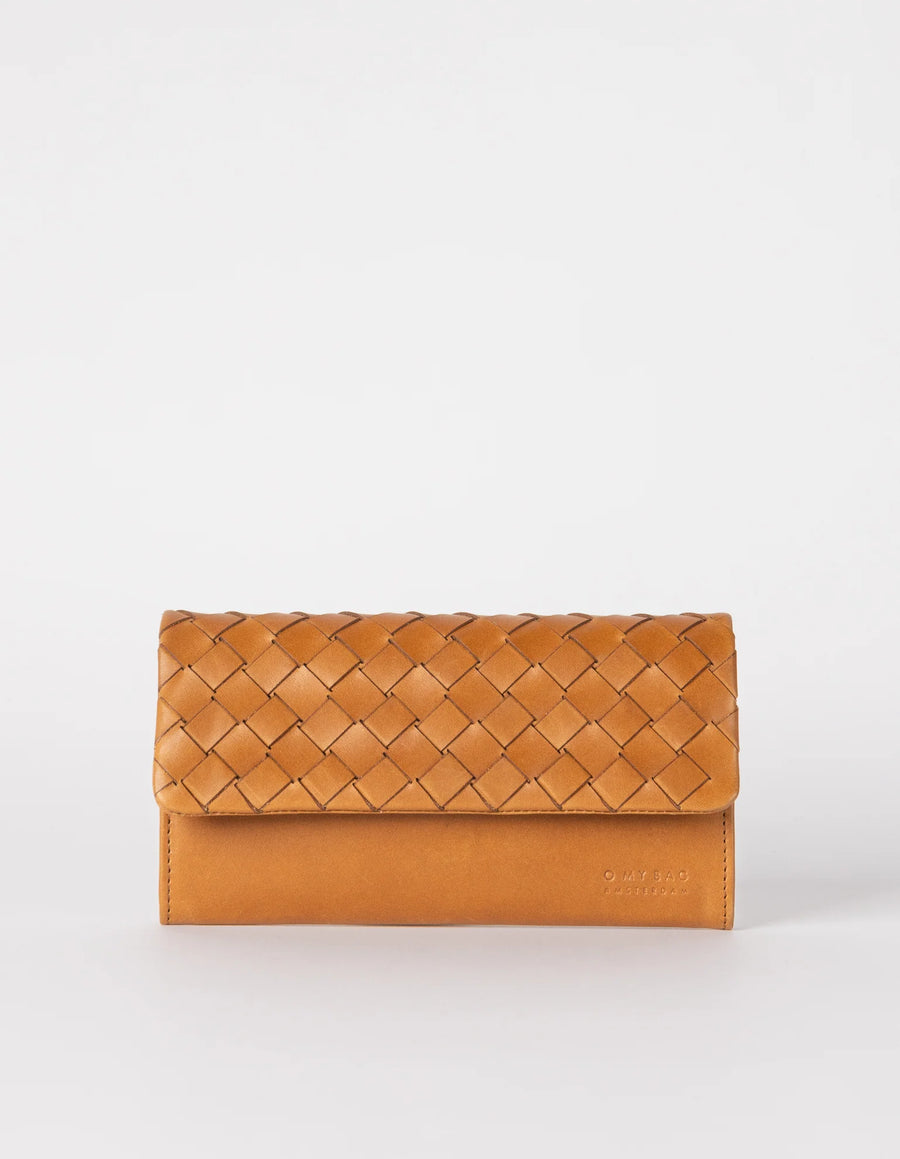PAU'S Pouch COGNAC WOVEN