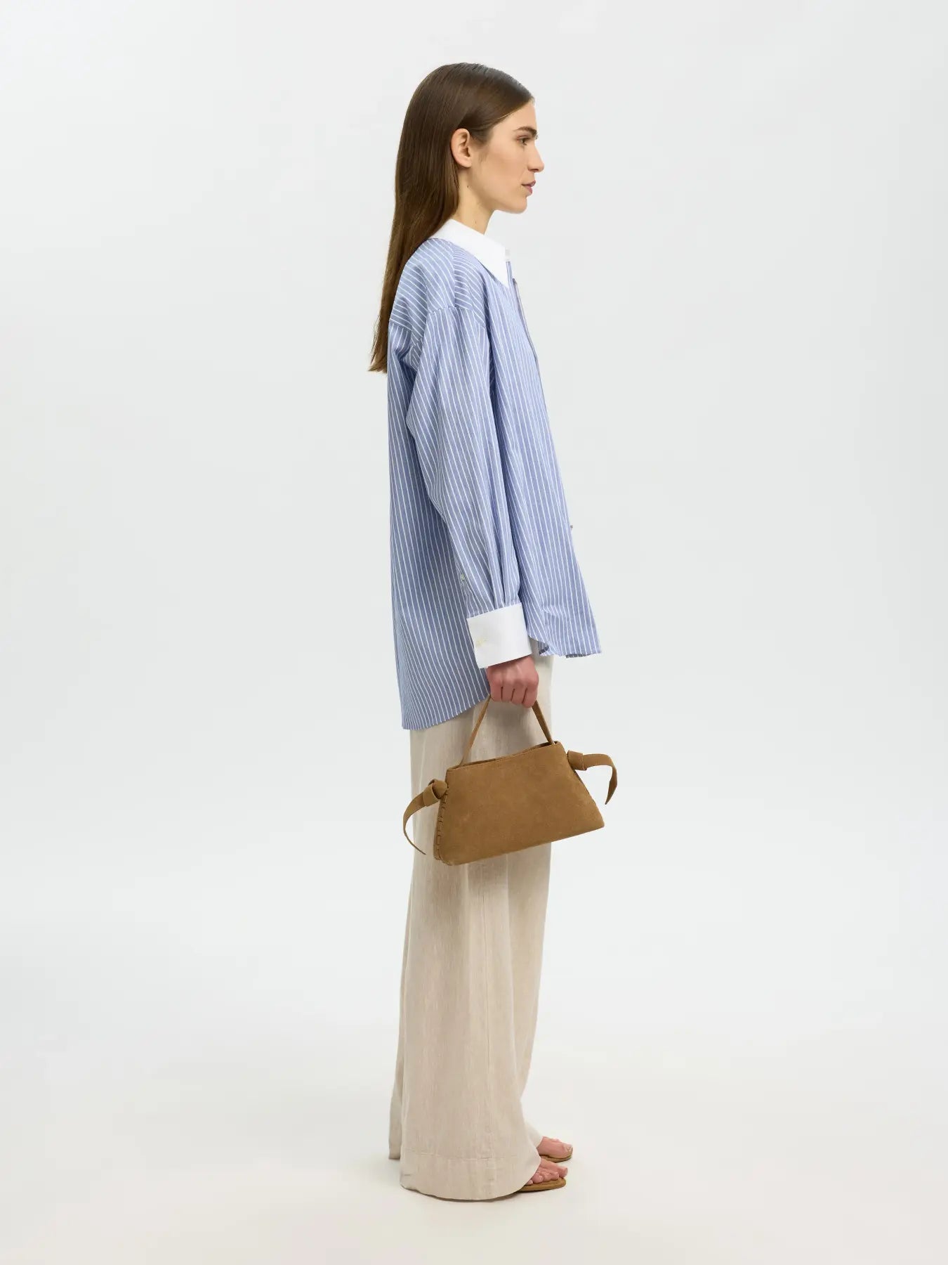 SLFSTELLA mini suede bag